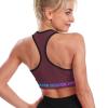 Personalized Yoga Tank Top Add Your Image Text Custom Crop Tops Vest Sports Bra for Women Maroon 2XL view 2