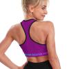 Customized Sport Vest Custom Casual Running Fitness Workout Yoga Shirt Sexy Strap Tank Tops for Women Lightpurple S view 2