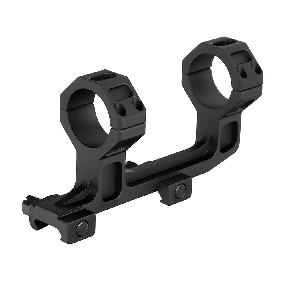 ohhunt Cantilever Picatinny Scope Mount 30mm Scope Mounts Ring Spacing is 2.8 inch (Black)