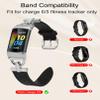 Wearlizer Leather Band Compatible with Fitbit Charge 6/Charge 5 Bands view 3