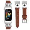 Wearlizer Leather Band Compatible with Fitbit Charge 6/Charge 5 Bands view 1