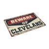 Abipuir Classroom Door Mat Beware of Cleveland Doormat Entry Floor Mats Porch Rugs Outdoor Waterproof (Size : 50X80CM) view 2