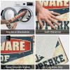 Abipuir Classroom Door Mat Beware of Schipperke Rug Entry Floor Mats Porch Rugs Outdoor Waterproof (Size : 65X90CM) view 4