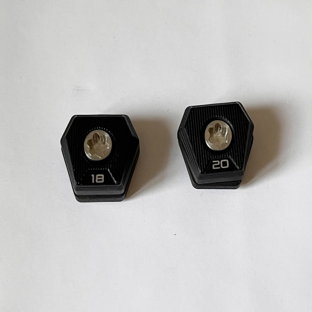 2X Golf Weight Slider Screw Fit for 2022 Taylormade Stealth Plus Plus+ Driver 18g 20g