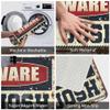 Abipuir Outdoor Mat Large Beware of Josh Rug Fall Door Decorations Spring Welcome Mats Outdoor (Size : 65X90CM) view 3
