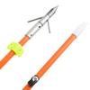 ZSHJGJR Bowfishing Arrows - Solid Fiberglass Shaft OD 8mm with Hunting Fishing Broadhead for Compound Bow and Recurve Bow Fishing Arrow Archery 12 Pcs view 2