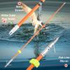 ZSHJGJR Bowfishing Arrows - Solid Fiberglass Shaft OD 8mm with Hunting Fishing Broadhead for Compound Bow and Recurve Bow Fishing Arrow Archery 12 Pcs view 3