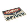 Abipuir Cool Room Accessories for Teens Boys Beware of Spider Rug Fall Rugs Indoor Tiki Bar Decorations (Size : 65X90CM) view 4