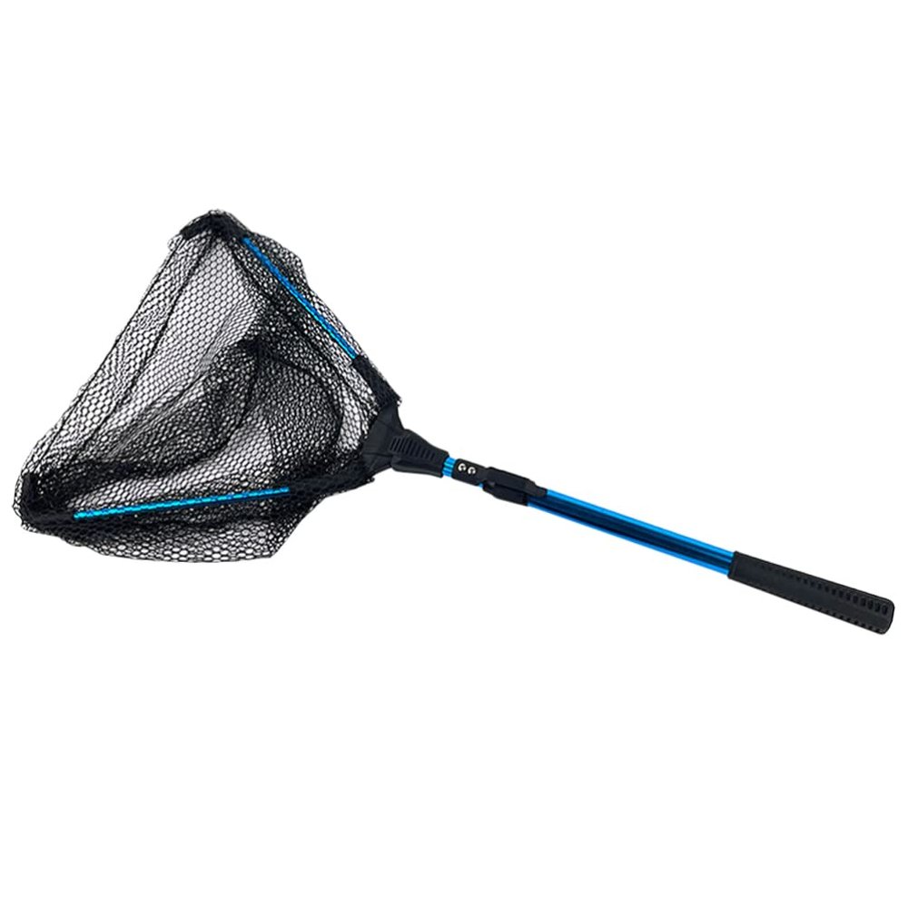 BESPORTBLE Portable Telescopic Fishing Net Lightweight Fish-Friendly Design for and Release for Lakes Rivers and Boating Frame Large Capacity