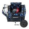 GRANDUP Bowling Ball Bag for Single Ball - Black Bowling accessories Ball Tote Bag Bowling Bag with Padded Ball Holder - Fits Bowling Shoes Up to Mens Size 14 view 2