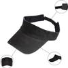 3 Pack Sun Visors for Women Men Cooling Lightweight Sports Sun Hats Adjustable Twill Cotton Run Visor view 4