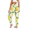 Aflyko Fruit Women Dance Pants Lemon Watercolor Fresh Boho Trousers Yoga Hip Hop Loose Fit Sweatpants Breathable Lounge Harem Pants M view 2