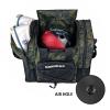 GRANDUP Bowling Ball Bag for Single Ball - Black Bowling accessories Ball Tote Bag Bowling Bag with Padded Ball Holder - Fits Bowling Shoes Up to Mens Size 14 view 2