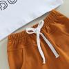 Summer 2PCS Clothes Set Infant Baby Boys Summer Outfit Letter Short Sleeve Tops T-Shirt and Shorts Set (Mama's Dude-White, 12-18 Months) view 4