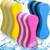 Outus 3 Pieces Swim Pull Buoy 5-Layer Leg Float Eva Pool Buoy Legs Hips Support Swim Gear Soft Swimming Pull Float Pool Training Aid for Kids Adults Beginners view 1
