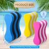 Outus 3 Pieces Swim Pull Buoy 5-Layer Leg Float Eva Pool Buoy Legs Hips Support Swim Gear Soft Swimming Pull Float Pool Training Aid for Kids Adults Beginners view 2