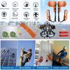 WHXGG Tree Climbing Spikes, Tree Climbing Gear with Protective Belt Adjustable Climbing Spurs Tool Set Alloy Steel Cow Leather Straps Suitable for Logging, Hunting, Climbing & Observation view 4