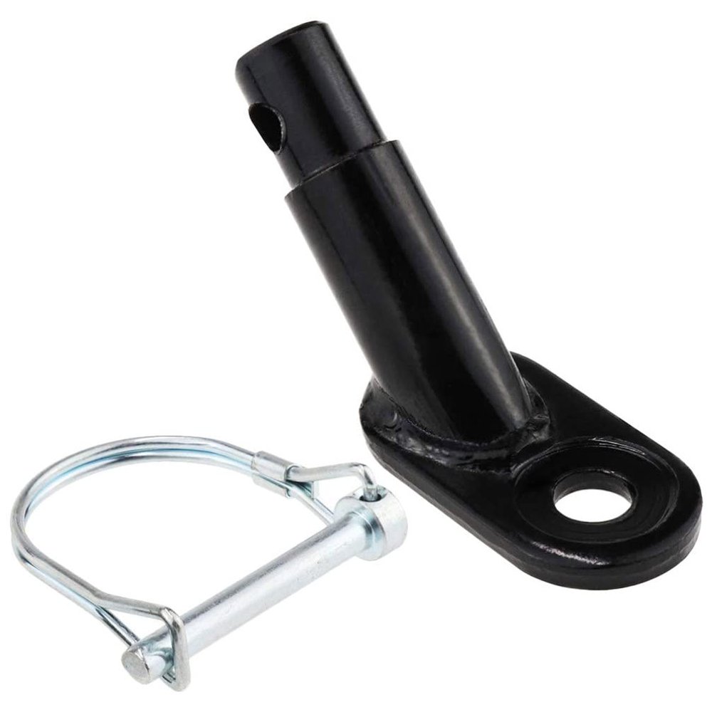 INOOMP Iron Bike Hitch Coupler for Trailers and Connecting Pin for Transport Pets Easy Installation and Compatibility
