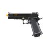 340 FPS Golden Ball x Eagle OTS .45 Hi-Capa Gas Blowback Airsoft Pistol w/Vented Slide (Color: Black/Gold) view 1