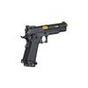 340 FPS Golden Ball x Eagle OTS .45 Hi-Capa Gas Blowback Airsoft Pistol w/Vented Slide (Color: Black/Gold) view 3