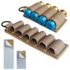 Underalert 12 Gauge Shell Holder, Self-Adhesive Shotgun Shell Holder, Mollle Shotgun Cartridge Card for Buttstock and Side Saddle, Ammo Carrier 12ga, Cartridge Organizer (Khaki) view 1