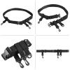 Waist belt Waist belt for wader adjust fishing wading belt Nylon waist belt with hook Fishing waist belts for saltwater Professional fishing waist belt for carrying fishing tackle accessories view 3