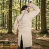Lord of Battles Medieval Front Opened Padded Gambeson (Type 10) Handmade from Canvas Cotton Ecru, M view 4