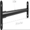 OSCCAR Pull Up Bar Home Exercise Bar Pull-Up Bar Horizontal Bar, Door Frame Pull-Up Bar, Adjustable Upper Body Trainer, Stable Multifunctional Body Muscle Trainer, Door Pull-Up Bar,B (Size : C) view 2