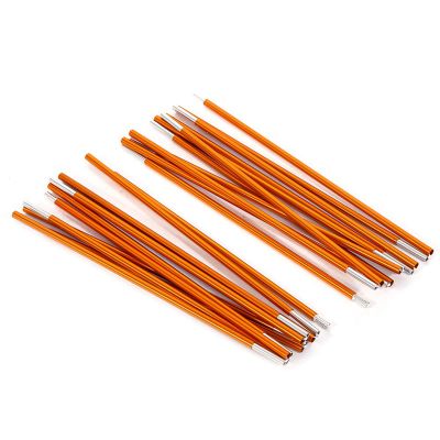 2pcs Tent Pole Rod Bars, 3.6m / 141.7inch Aluminium Alloy Tent Pole Support Bar, Outdoor Awning Frames Kit for Backpacking Hiking Camping