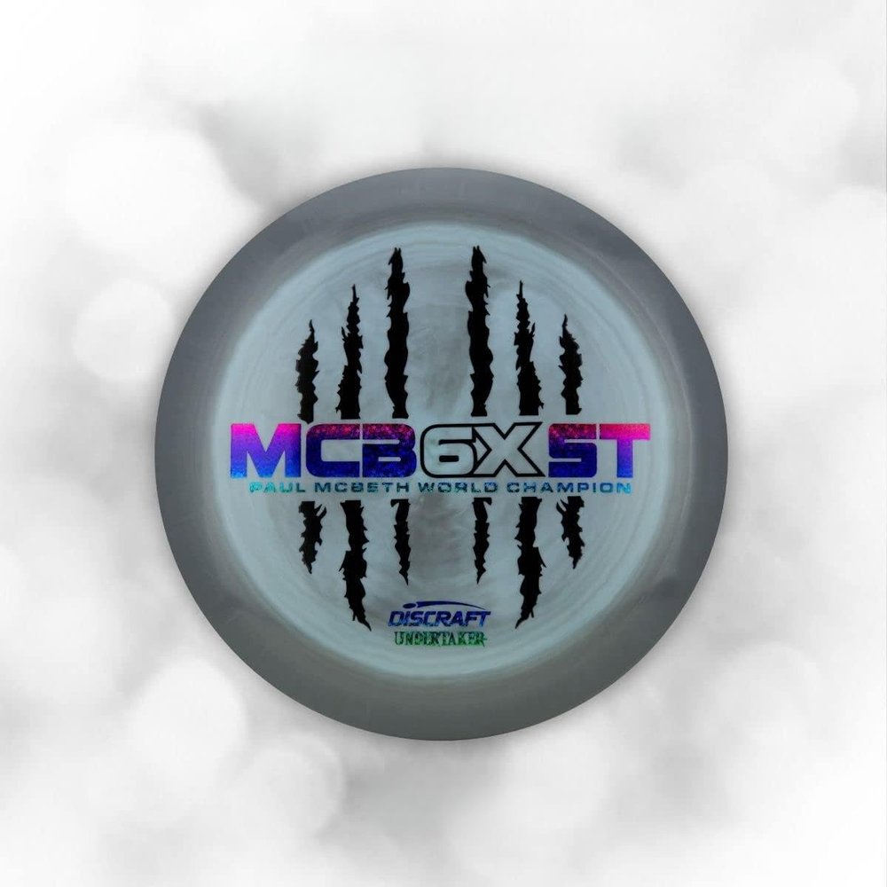 Paul McBeth 6X Commemorative Disc Golf Discs - Discraft - Heat - 172g