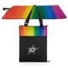 PICNIC TIME NHL Dallas Stars Vista Outdoor Picnic Blanket & Tote, Beach Blanket, Camping Blanket, (Rainbow with Black) view 3