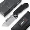 BKER PLUS Cataclyst Damascus pocket knife - EDC Flipper Knife with Damascus blade 110 layers - elegant folding knife with clip - sharp - gentleman - in case & gift box view 1