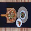PICNIC TIME NHL Winnipeg Jets Acacia Wood Pizza Peel, Serving Pizza Paddle, Bread Peel, (Acacia Wood) view 2