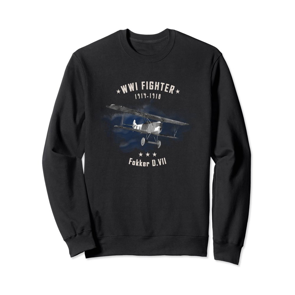 Fokker WWI Fighter aircraft Sweatshirt