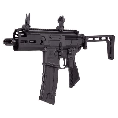 Sig Sauer Rattler 4.5mm CO2 Steel BB Gun, 30 rd Mag, Flip-up Sights, Semi-Auto & 3 rd Burst (AIR-Rattler-BB)