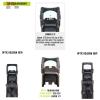 Night Fision Optics Ready Stealth .330-.353 Lower 1/3rd Night Sight Set Compatible with 17/19/34 w/RMR/507c/508t, Yellow Front Ring, Black Rear Rings view 4