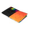 PICNIC TIME NHL San Jose Sharks Vista Outdoor Picnic Blanket & Tote, Beach Blanket, Camping Blanket, (Rainbow with Black) view 4