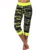 Cargo Yoga Capris Women's Summer Workout Relax Fit Super Soft Cargo Yoga Pants Wide Leg Palazzo Pants with Pockets view 2