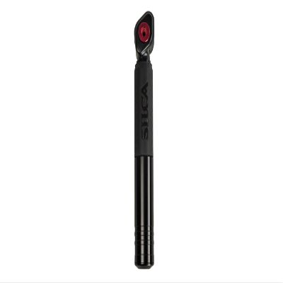 SILCA Pocket Impero Ultimate V.2 | Presta only mini Bike Pump | 100 PSI Pressure Lever-Less Design | mini Pump Bike Designed for a Jersey or Pack Pocket | Alloy Construction, Italian Leather Gasket