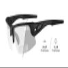 Tifosi Optics Crit Reader Sunglasses, Blackout, +2.5 Light Night Fototec Lens view 2