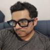 EYLRIM Thick Square Frame Blue Light Glasses for Women Men Non Prescription Computer Eyeglasses(01 Black) view 3