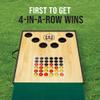 Wicked Big Sports Fore Across | Golf Putting Connect Four Style Game | Golf Putting Practice Accuracy Style Play with 26" Putting Green and 36 Golf Balls and Game Board | Portable and Easy Storage view 3