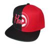 Mitchell & Ness Atlanta Hawks Split Logo Snapback Adjustable Hat Cap - Team Colors view 2