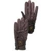 Cleopatra Ladies, Synthetic Leather, Equestrian Horse Riding Gloves, Brown (Large 8) view 1