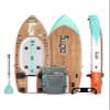 BOTE Rover Aero 12 FT 6 in Inflatable Micro Skiff, Blow up SUP for Adults Kids Family Friendly, APEX Pedal Drive & HP Motor Compatible, in Classic view 1