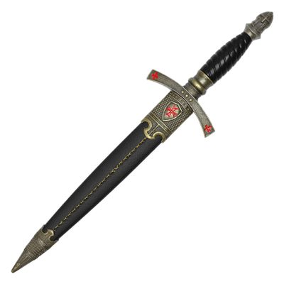 Hero's Edge 15.5" Knights Templar Crusader Dagger (H-5963)
