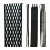 Performall Sports Dyna Lacrosse Mesh Stringing Kit 10D Diamond Semi-Soft Black; 33 inch Tipped Lax Strings view 1