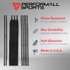 Performall Sports Dyna Lacrosse Mesh Stringing Kit 10D Diamond Semi-Soft Black; 33 inch Tipped Lax Strings view 4