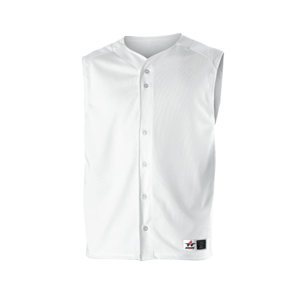Alleson Athletic 52MV - Mesh Baseball Vest Adult - XL - WH