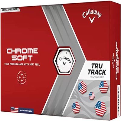 Callaway Golf Chrome Soft Golf Balls (2022 Version, True Track, USA)